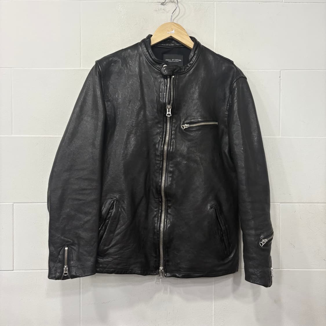PINEALJET LEATHER 바이크 가죽자켓 상품이미지1