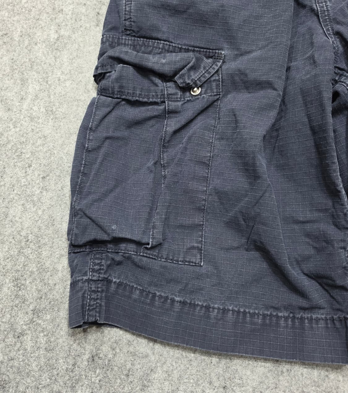 칼하트 WIP 립스탑 레귤러 카고 쇼츠 하프팬츠 반바지 네이비 32 상품이미지7