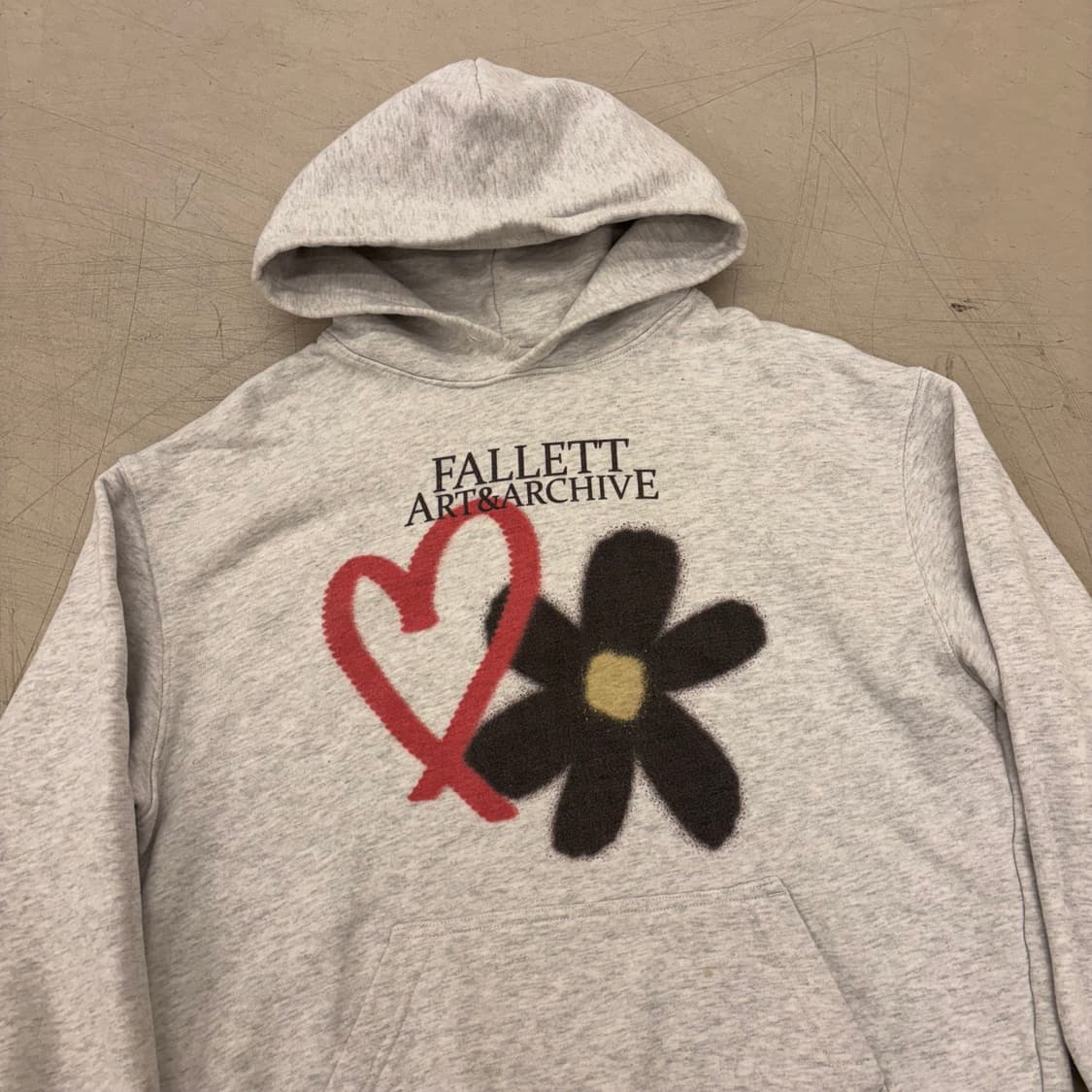 팔렛 빅로고 후드티 상품이미지2