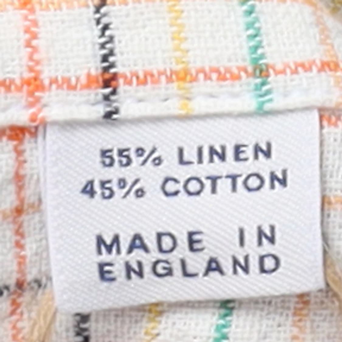 Drake's Linen Blended Check Pattern Shir 상품이미지8