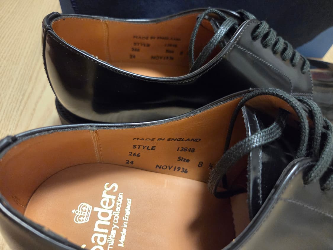 샌더스 오피서 더비 275 (UK 8.5) 상품이미지3