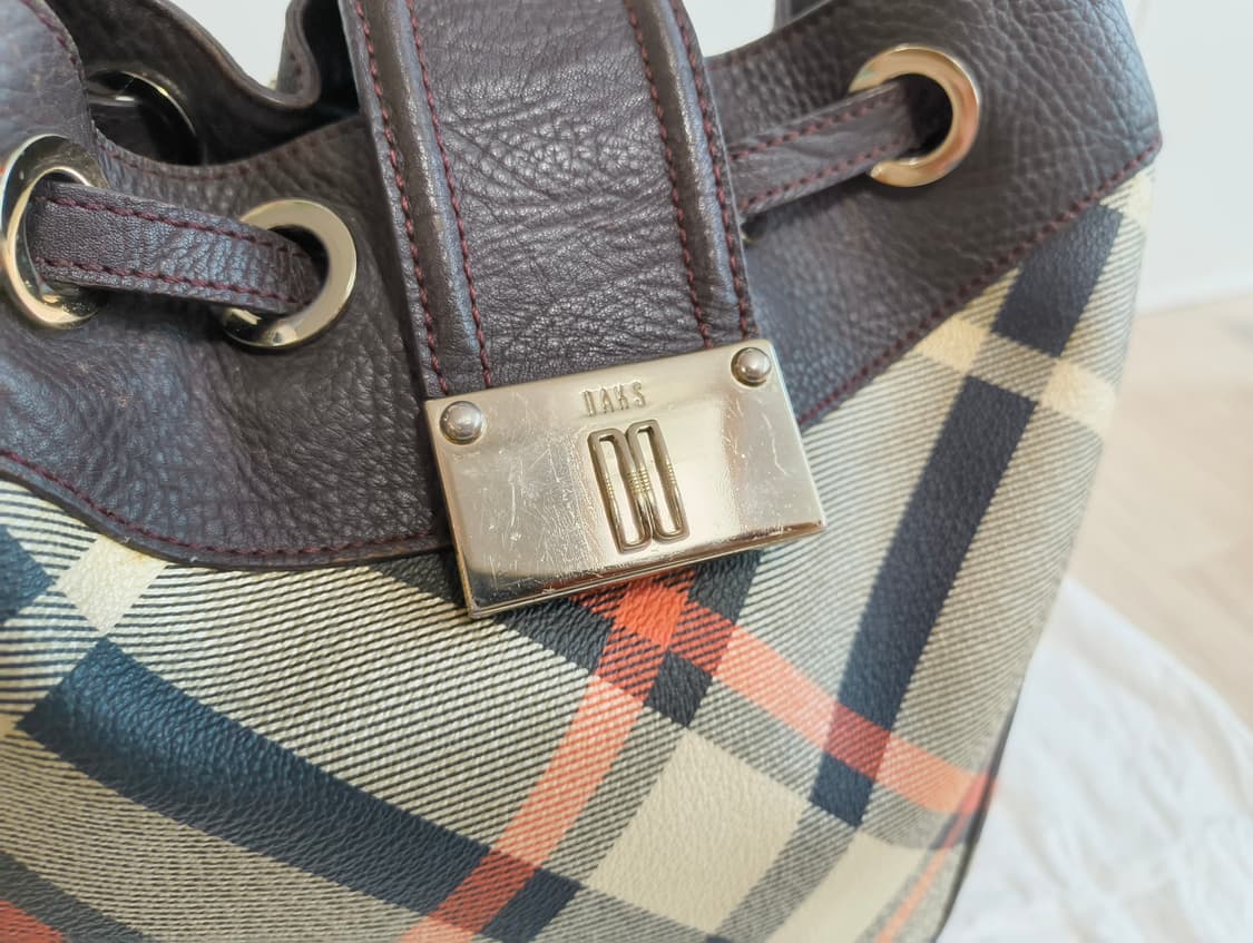 닥스 체크 호보 숄더백 상품이미지3