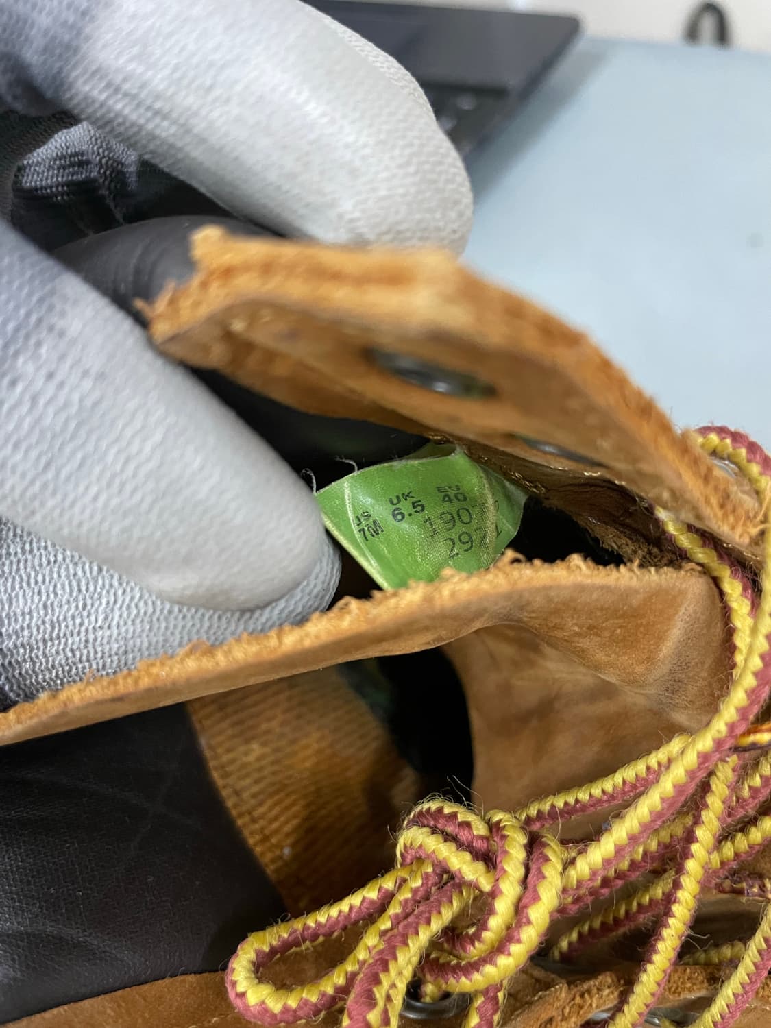 팀버랜드 6인치 부츠 US7 (gr-3757) 상품이미지8