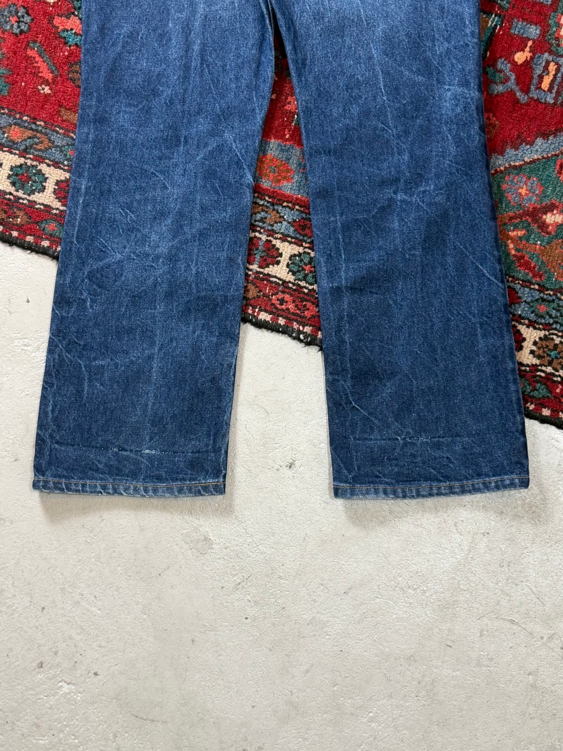 90's USA Made 빈티지 리바이스 517 오렌지탭 부츠컷 플레어진 상품이미지8