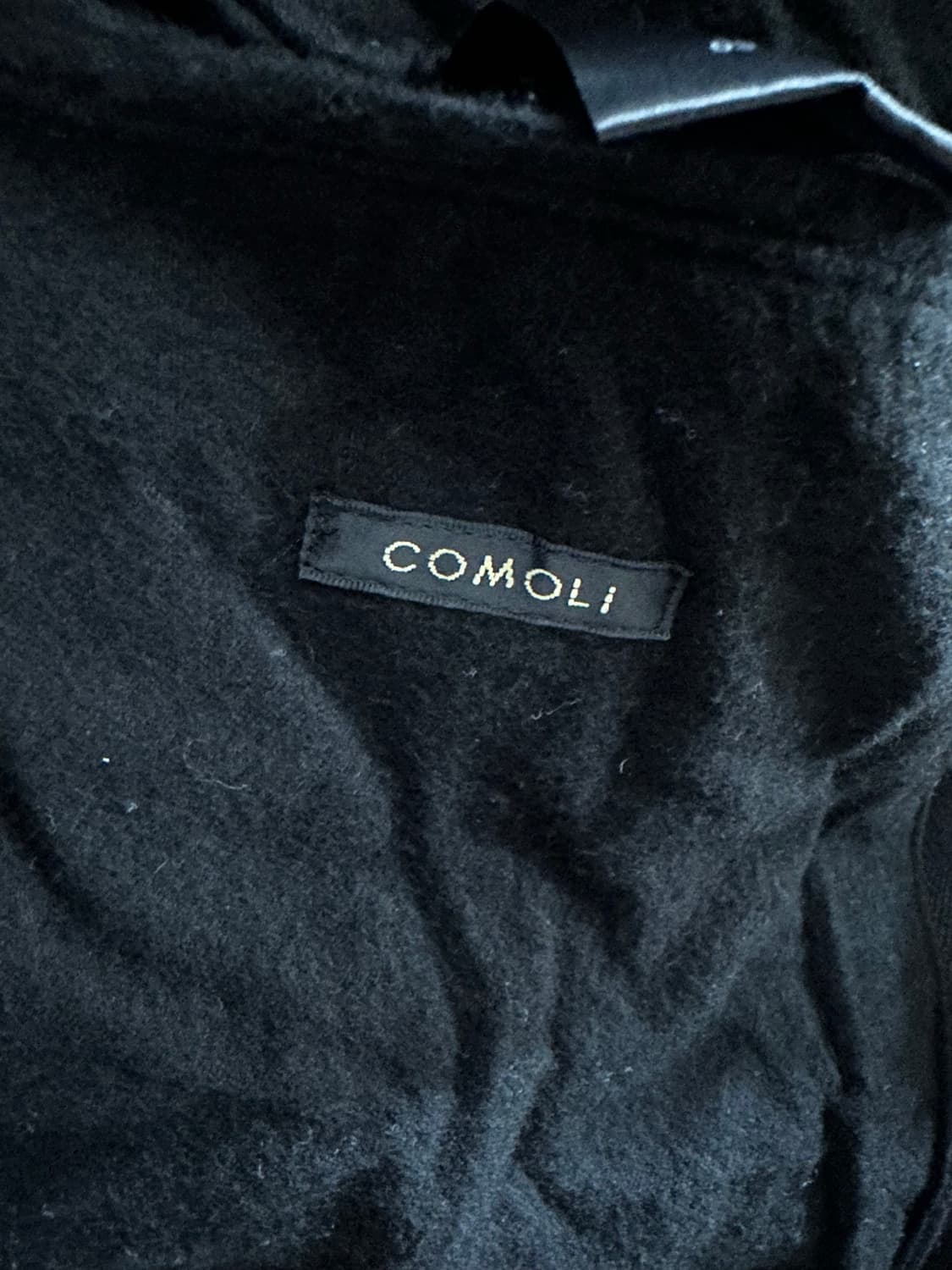 [size2] 코모리 레더카라 데님자켓 25fw 상품이미지4