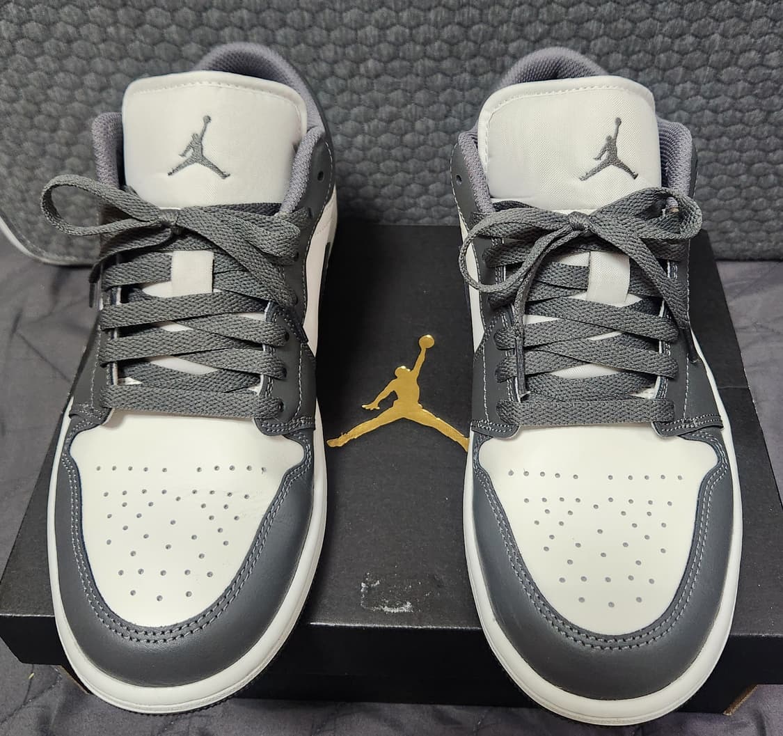 [정품]에어조던1로우IRON그레이/서밋 화이트 265~270 새상품 상품이미지1