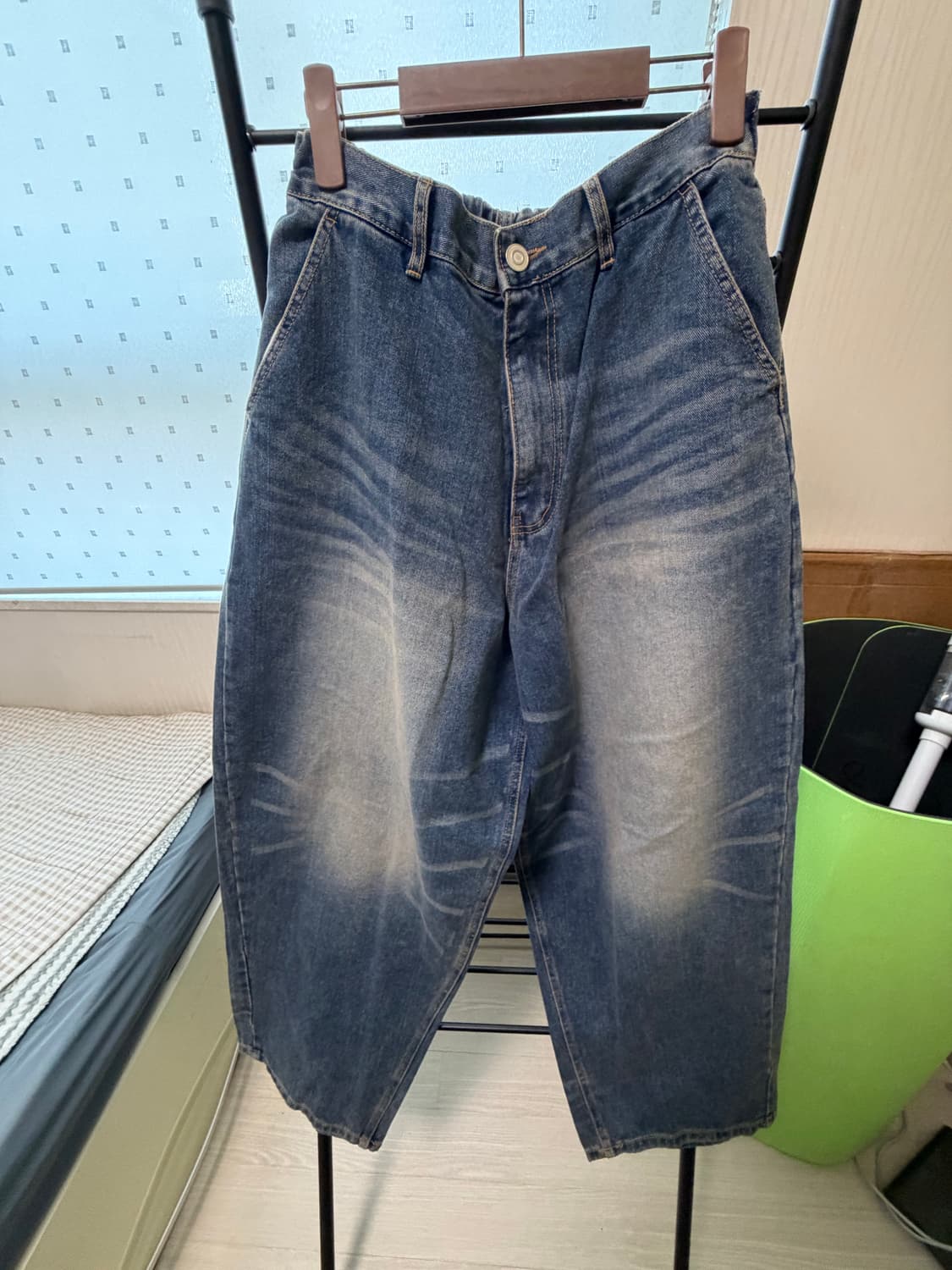 워싱 데님 팬츠 상품이미지1