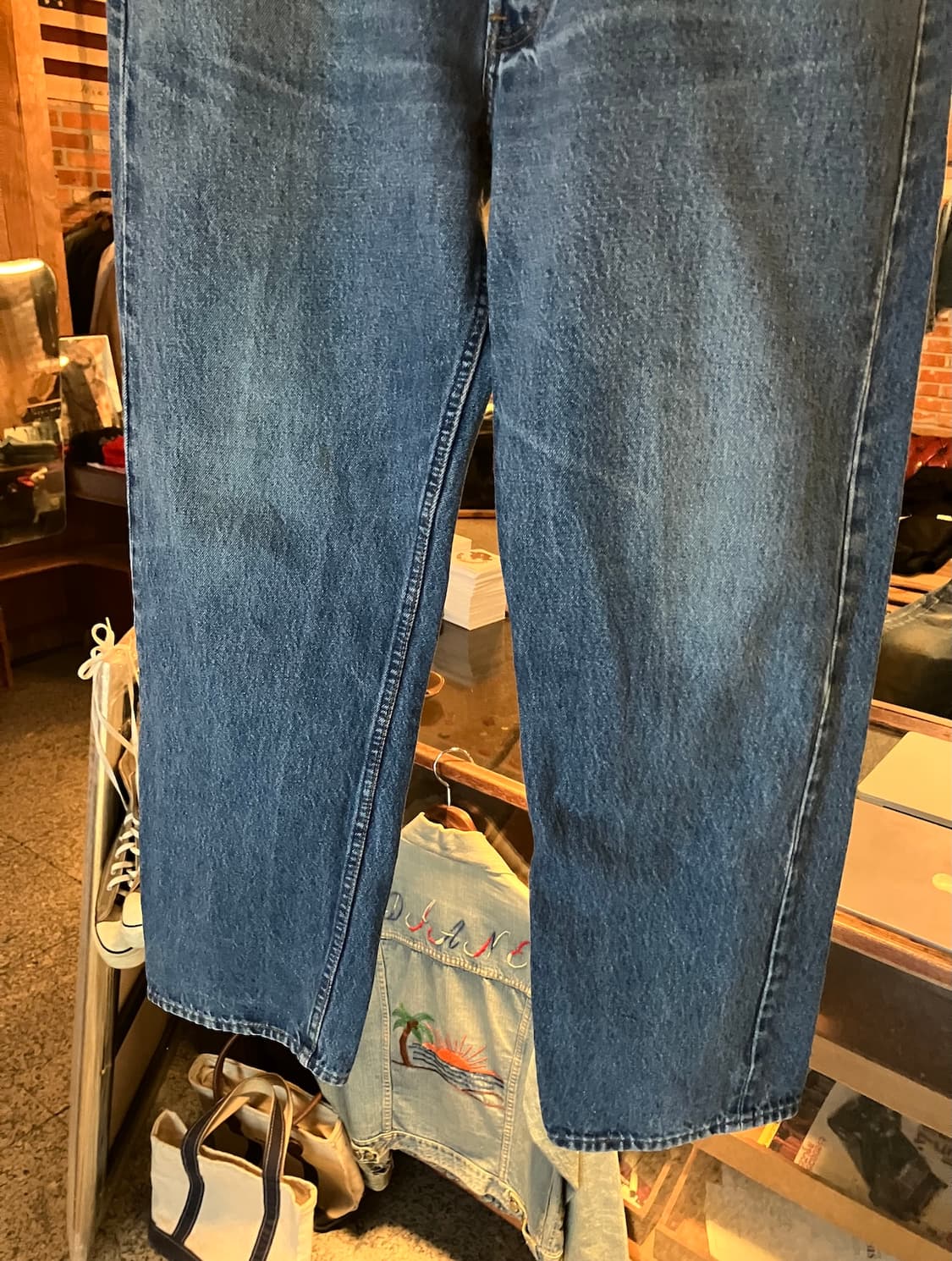 90s USA 빈티지 리바이스 501 데님 팬츠 상품이미지4