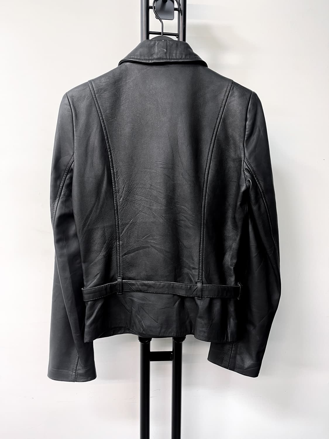 웨어하우스 잉글랜드 벨티드 레더 자켓 상품이미지3