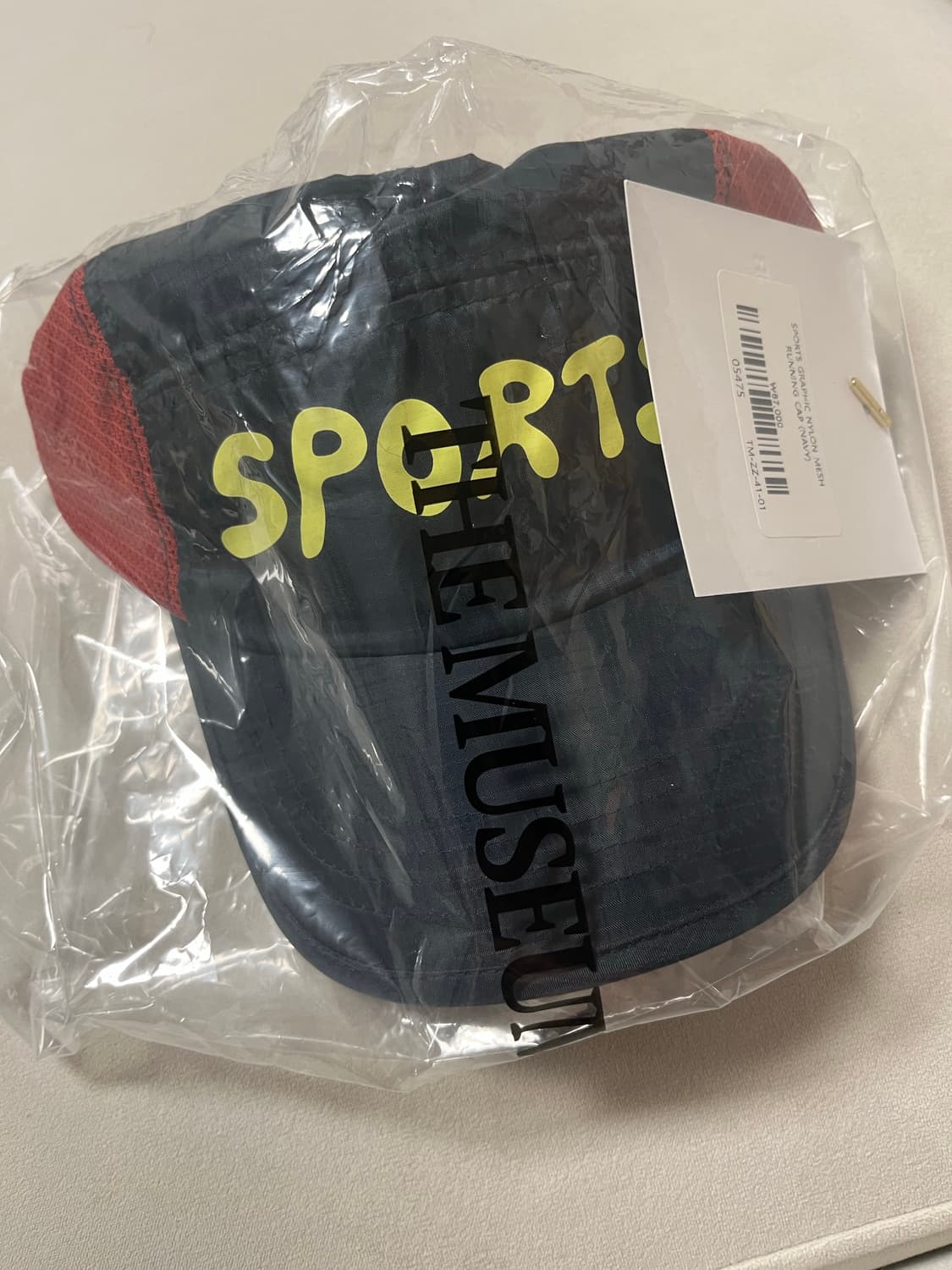 더뮤지엄비지터 매쉬러닝캡(새상품) 상품이미지2