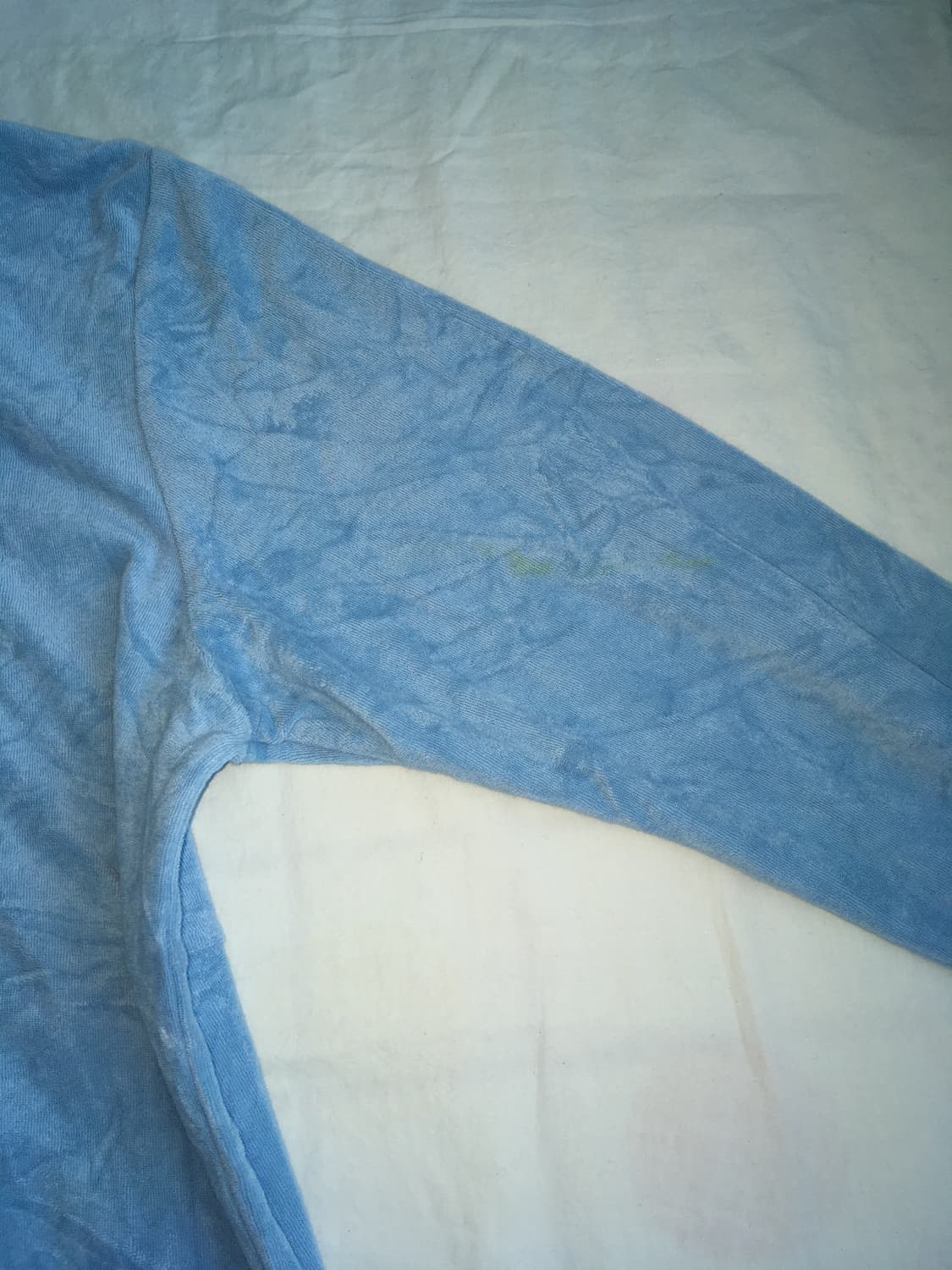 아디다스 Adidas 블루 벨벳 집업 상품이미지5