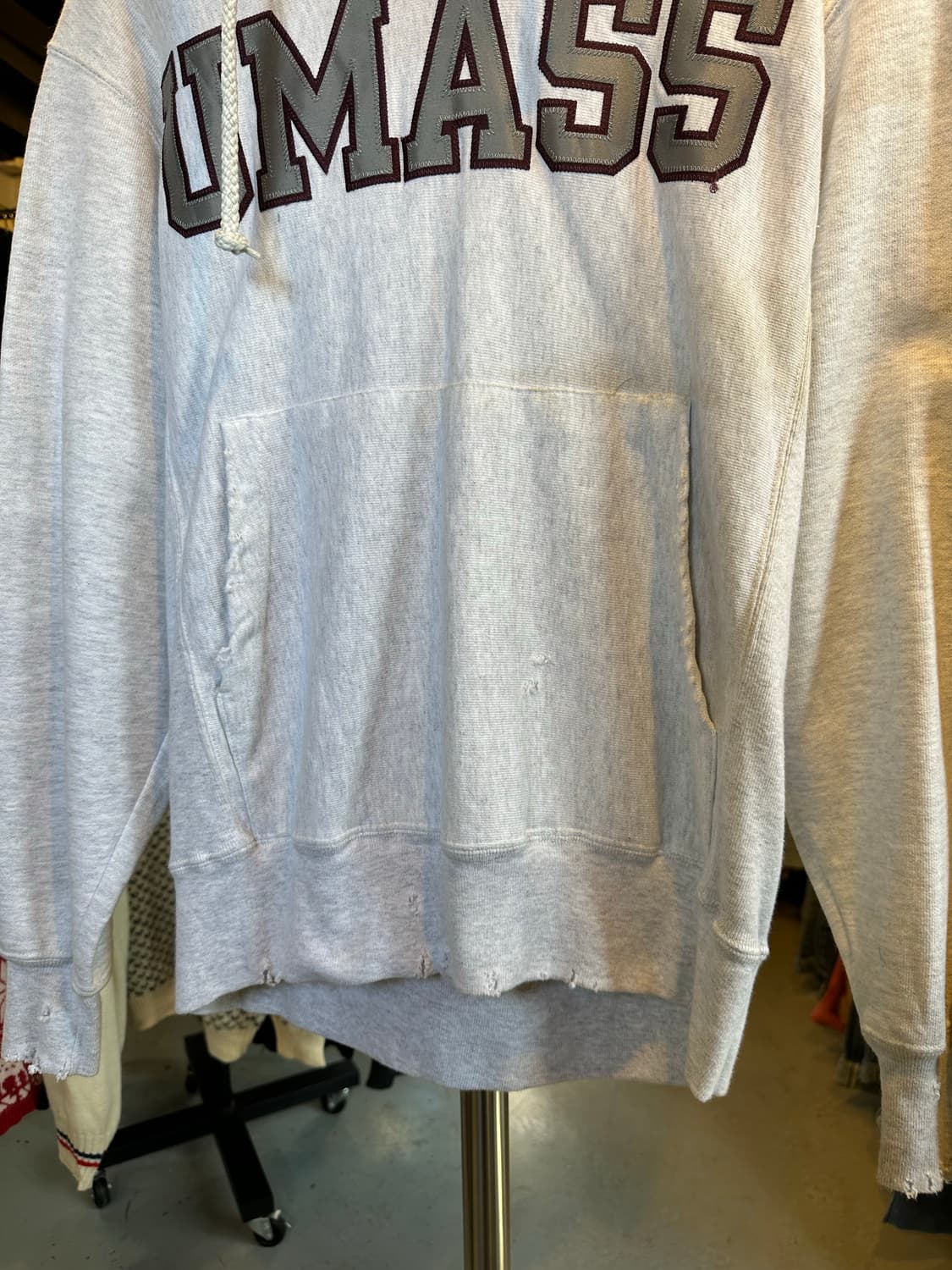 챔피온 리버스위브 데미지 스웻 후드 상품이미지5