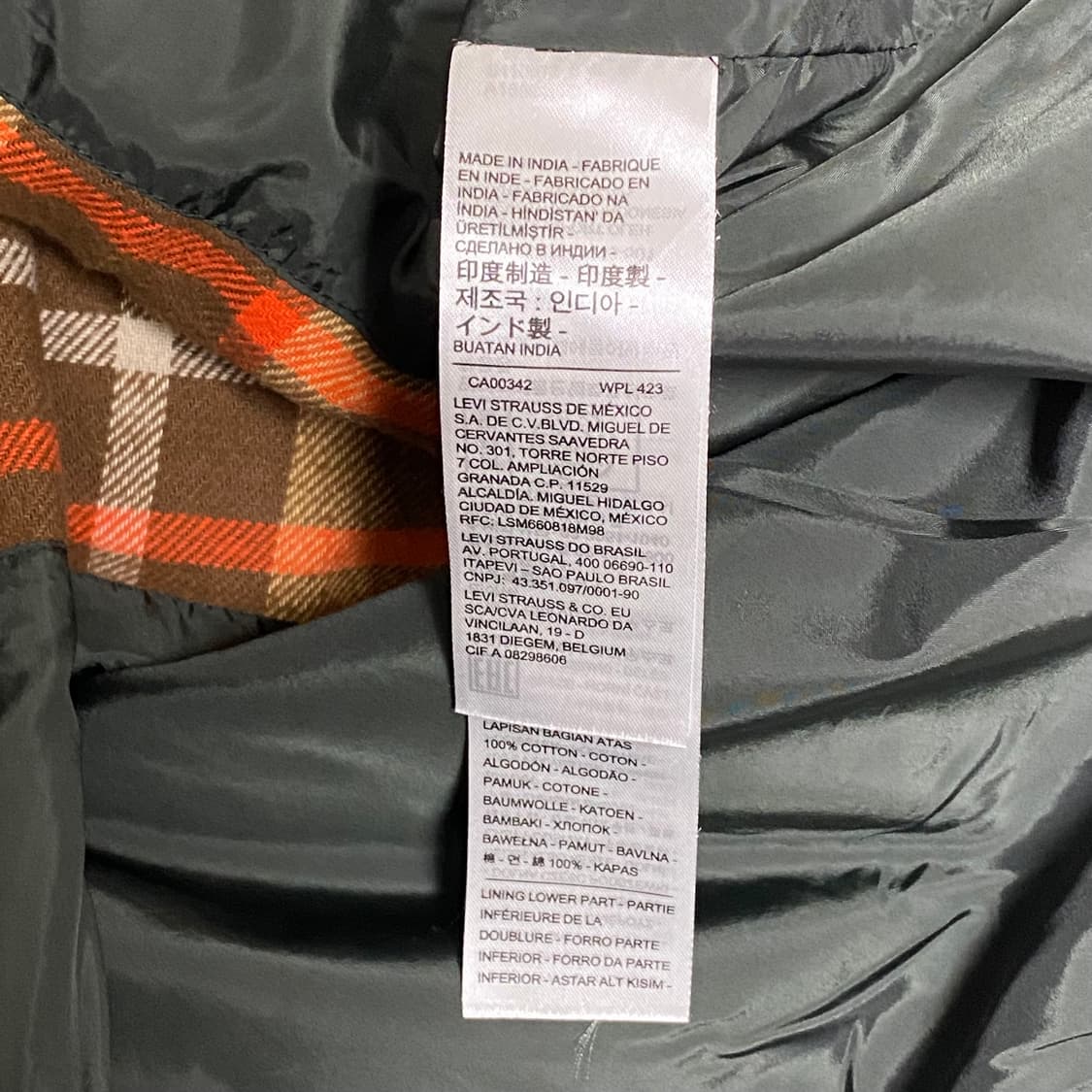 리바이스 코듀로이 피싱자켓 XXL 상품이미지6