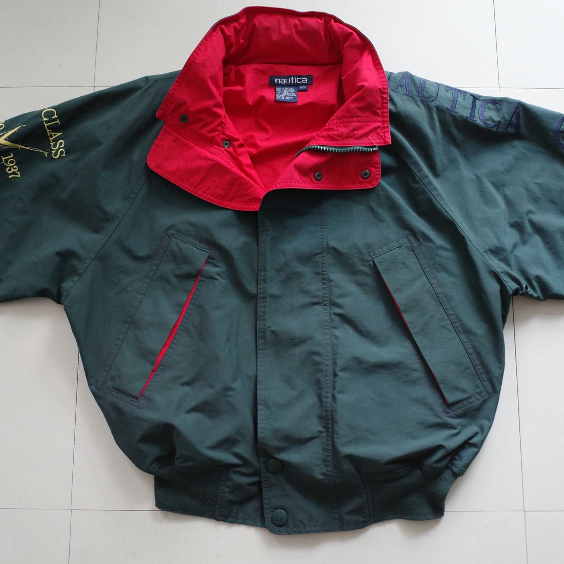 90s 노티카 J클래스 세일링 자켓 M 상품이미지2