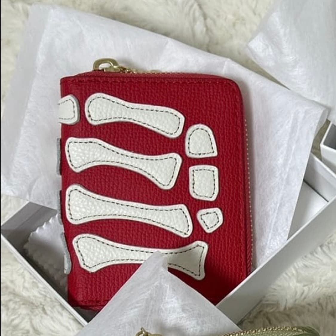 [국내배송/미개봉새상품] kapital 떰즈 업 본 지갑 미니 상품이미지1