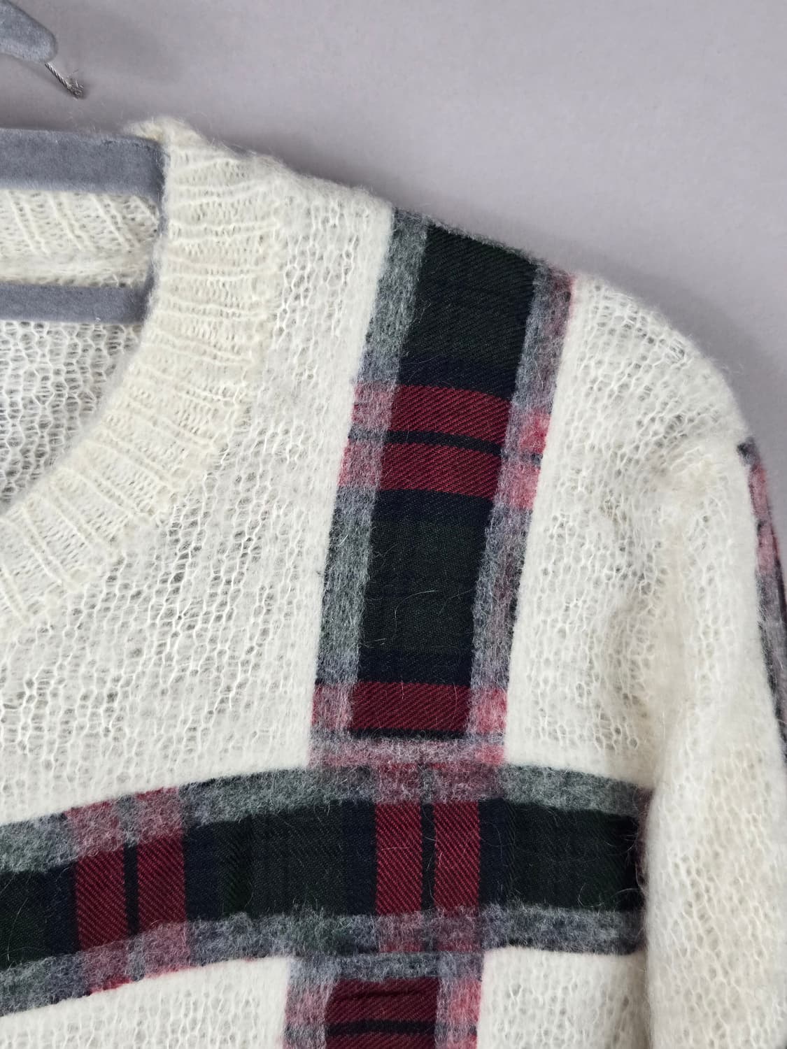 [무료배송]베르수스 베르사체 38 여성 모헤어 니트 정품 한글택 상품이미지3