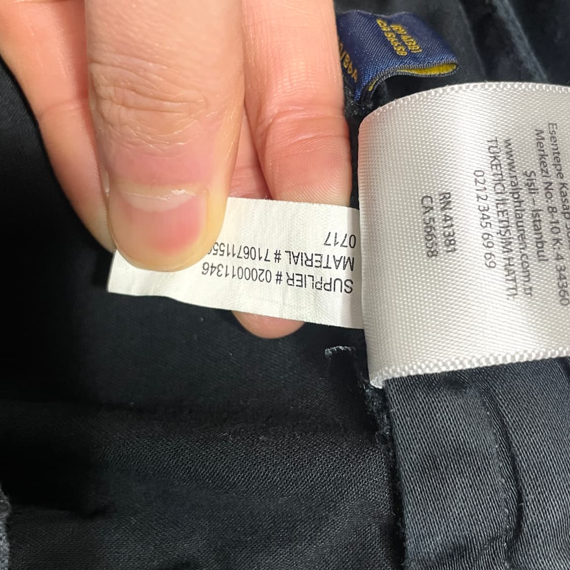 폴로랄프로렌 네이비 면 조거팬츠 남성33/34 상품이미지6