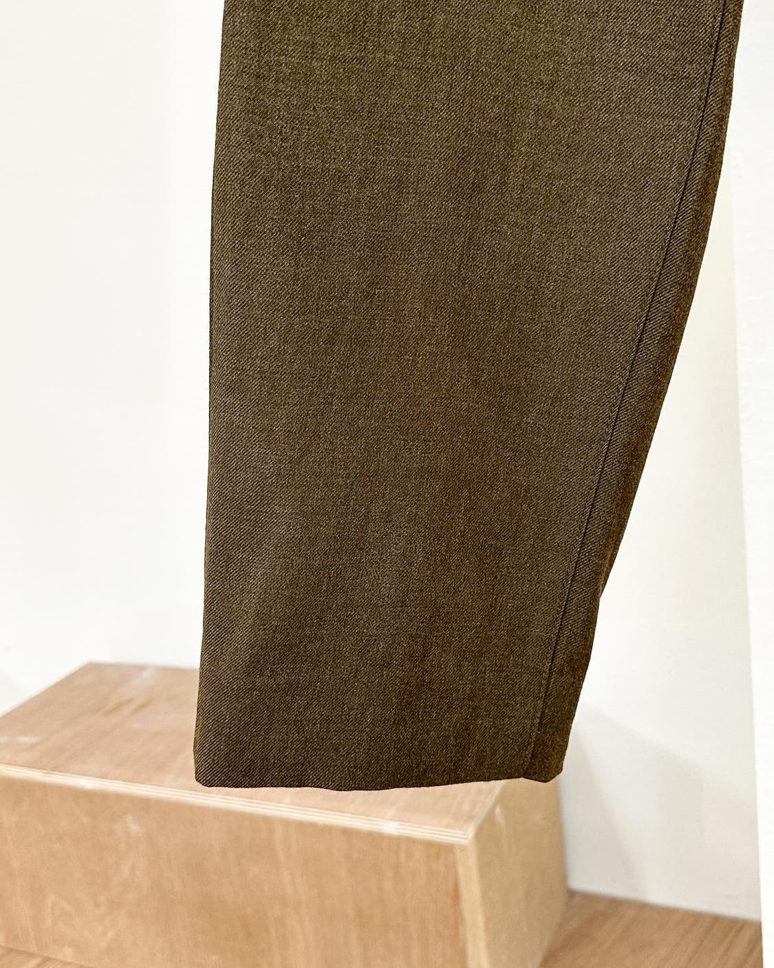 45rpm 브라운 코튼 슬랙스 팬츠 상품이미지5