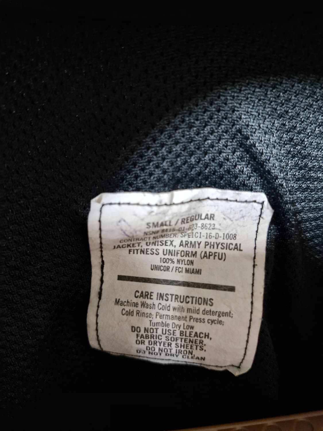 미군 APFU U.S.ARMY 자켓 small/regular 상품이미지4