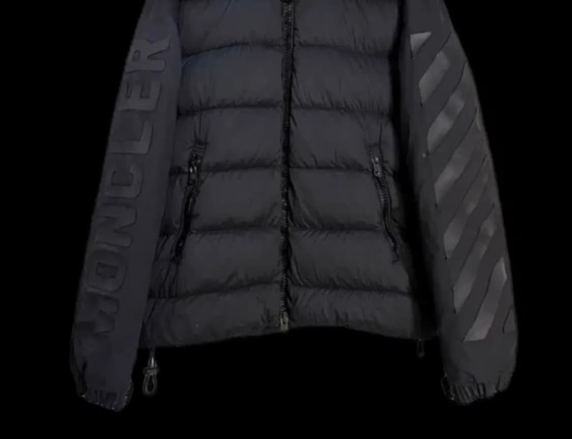 [정품] 몽클레어X오프화이트 한정판 다운패딩 Xl 상품이미지1