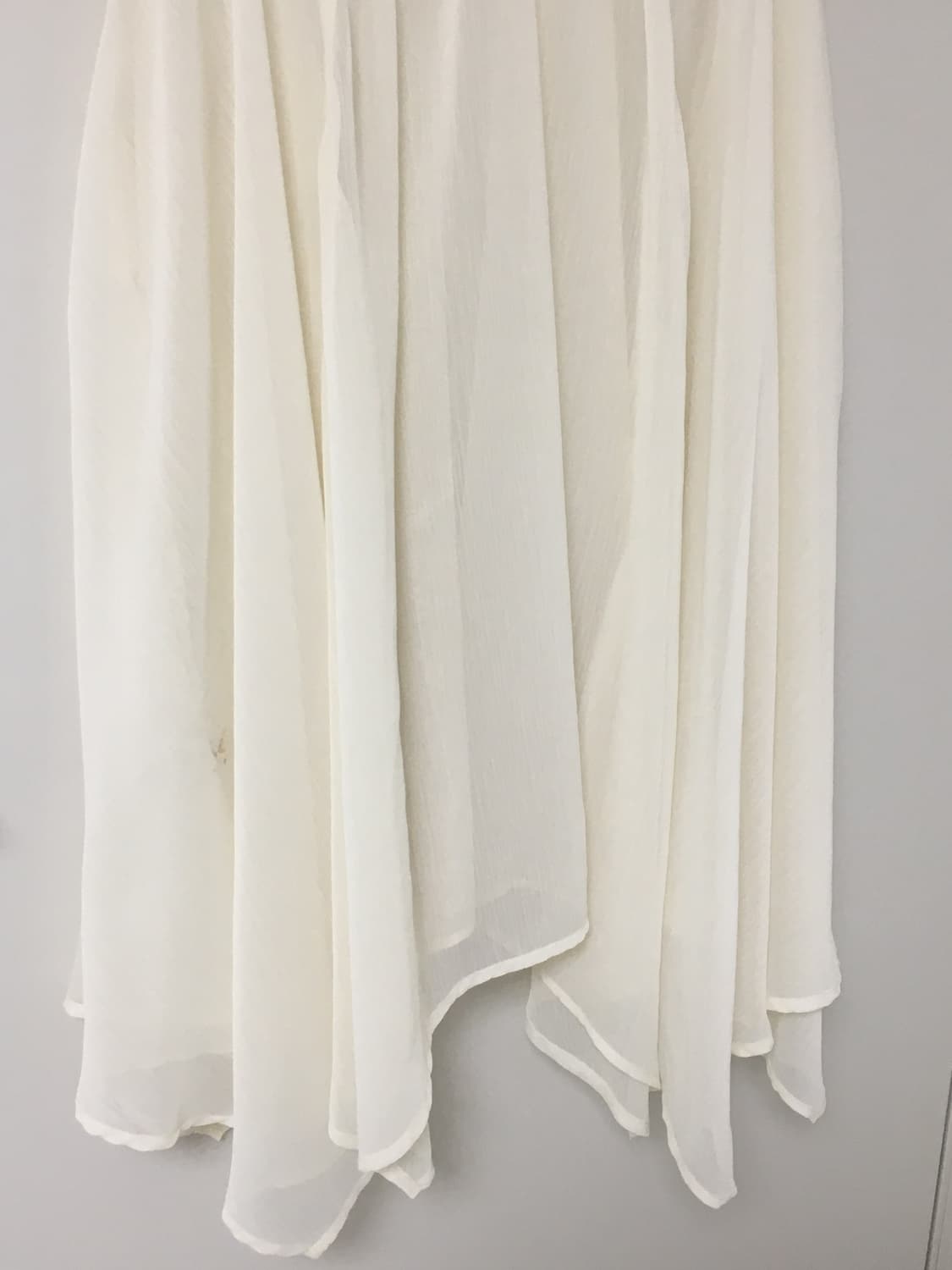 파르티멘토 우먼 언발란스 레이어드 원피스 M 상품이미지5