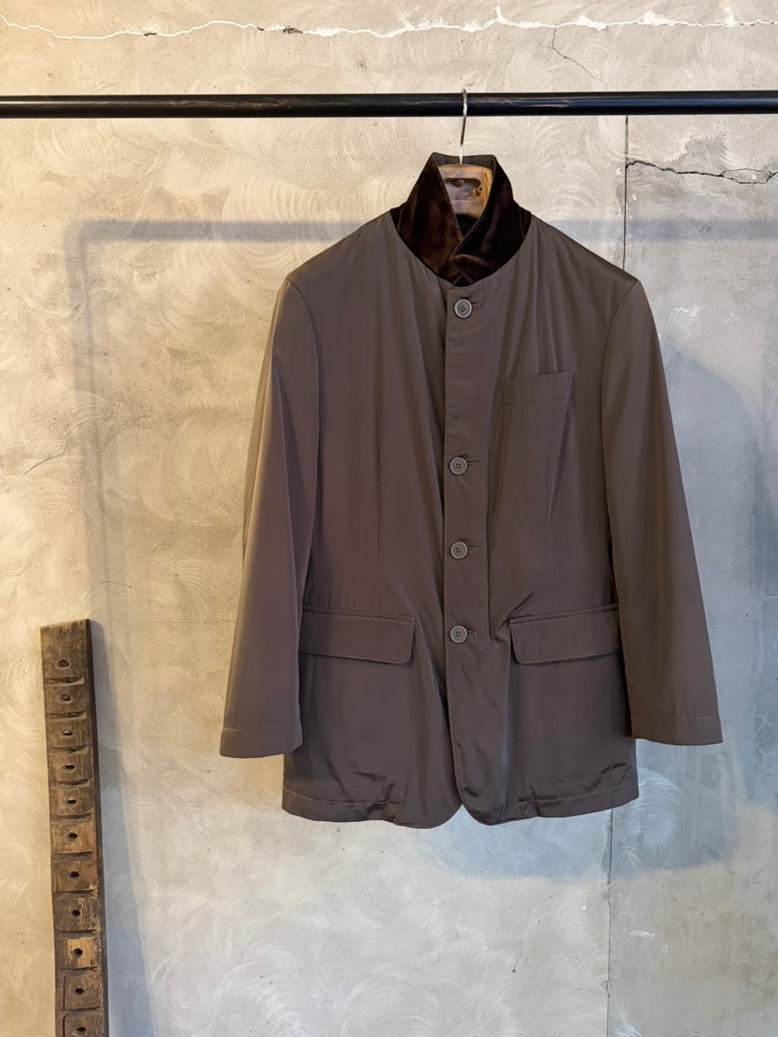 아르마니 벨루어 자켓 남성95 상품이미지7