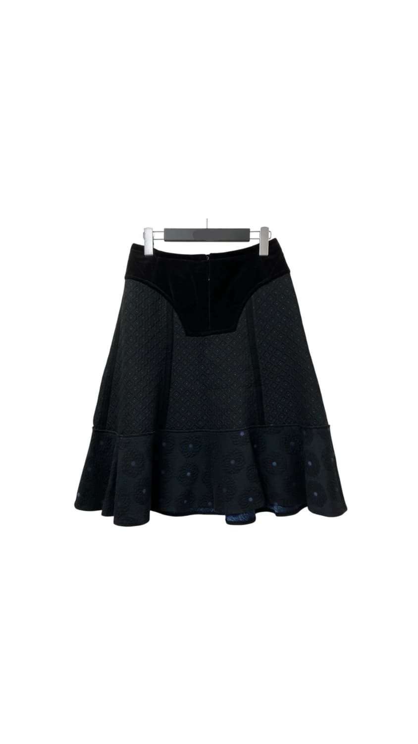 comme des garcons black dot skirt M 상품이미지2