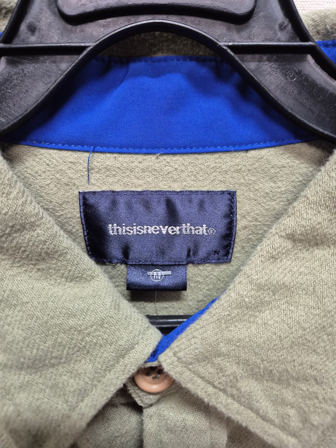 디스이즈네버댓  울 셔츠 상품이미지2