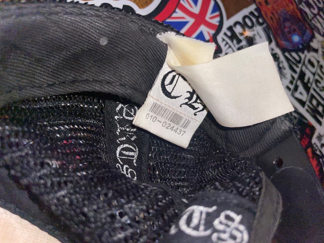 크롬하츠 CH 검흰 캡 상품이미지5