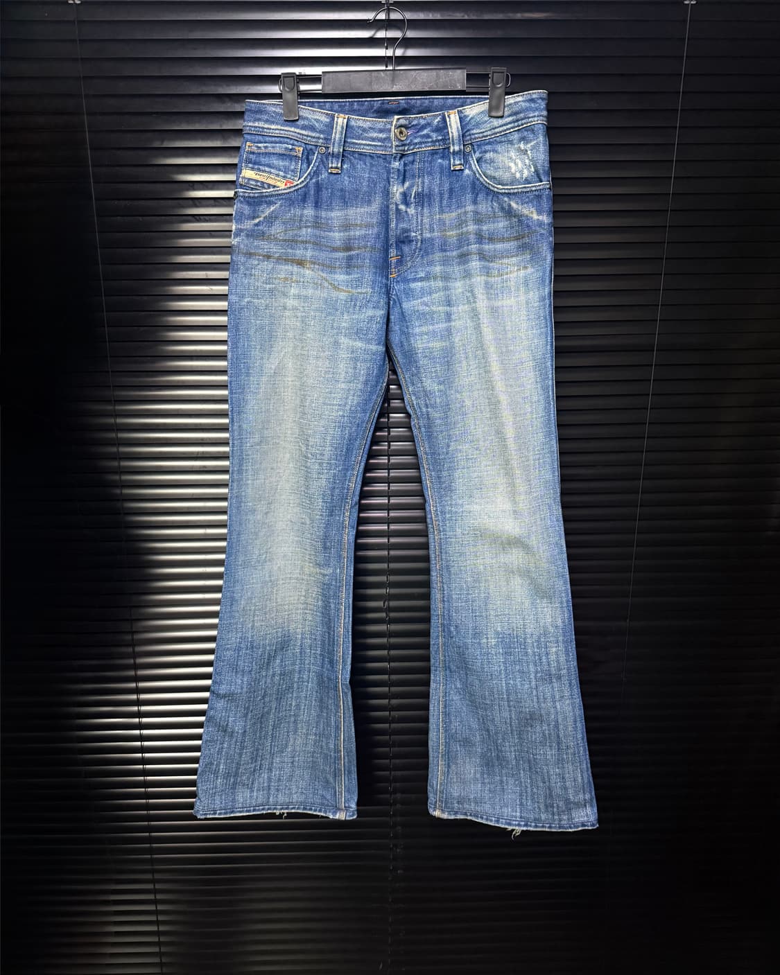 디젤 녹 워싱 부츠컷 플레어진 데님 워크 팬츠 바지 웨스턴 와이드 갸루 상품이미지2