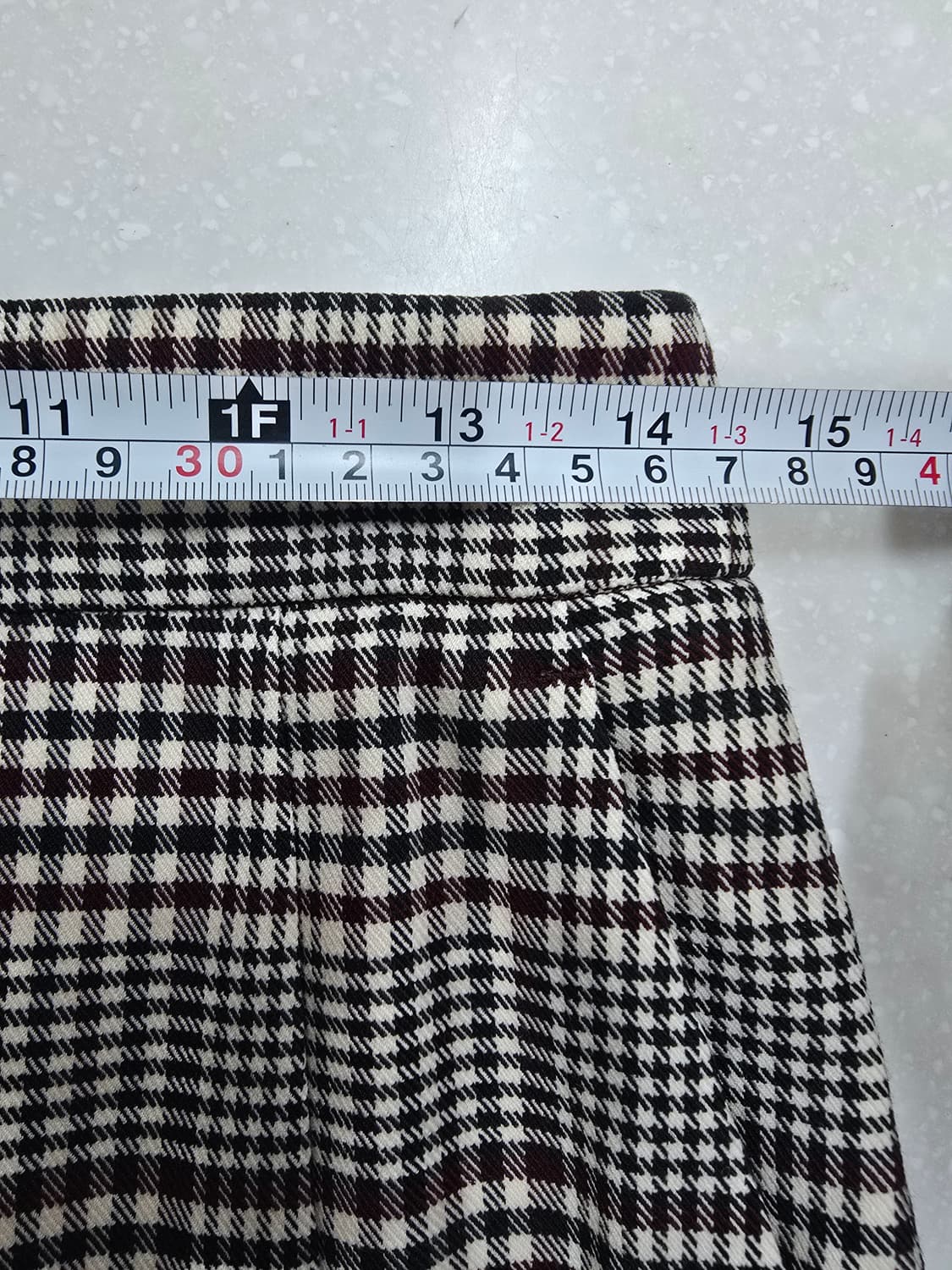 KUHO 구호 체크무늬 여성용 바지 상품이미지6