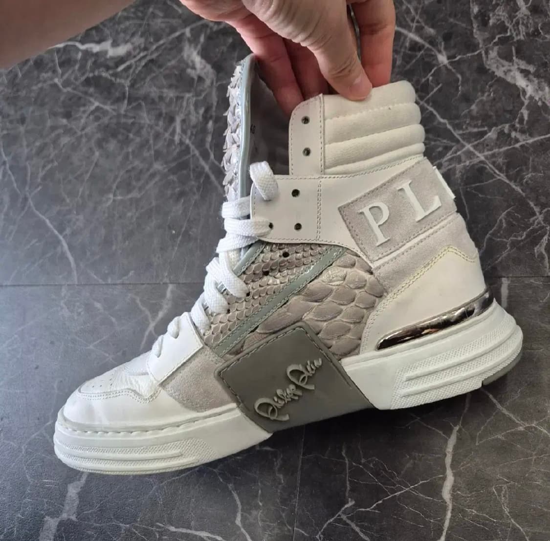PHILIPP PLEIN 하이탑 스니커즈 phanton kick 40 상품이미지4
