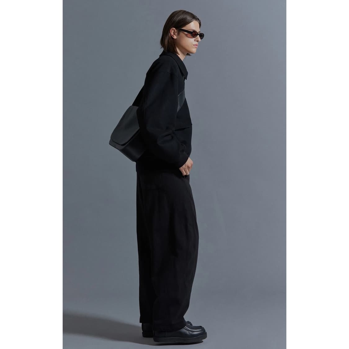 [택포] 브라운야드 레더 크로스백 상품이미지1