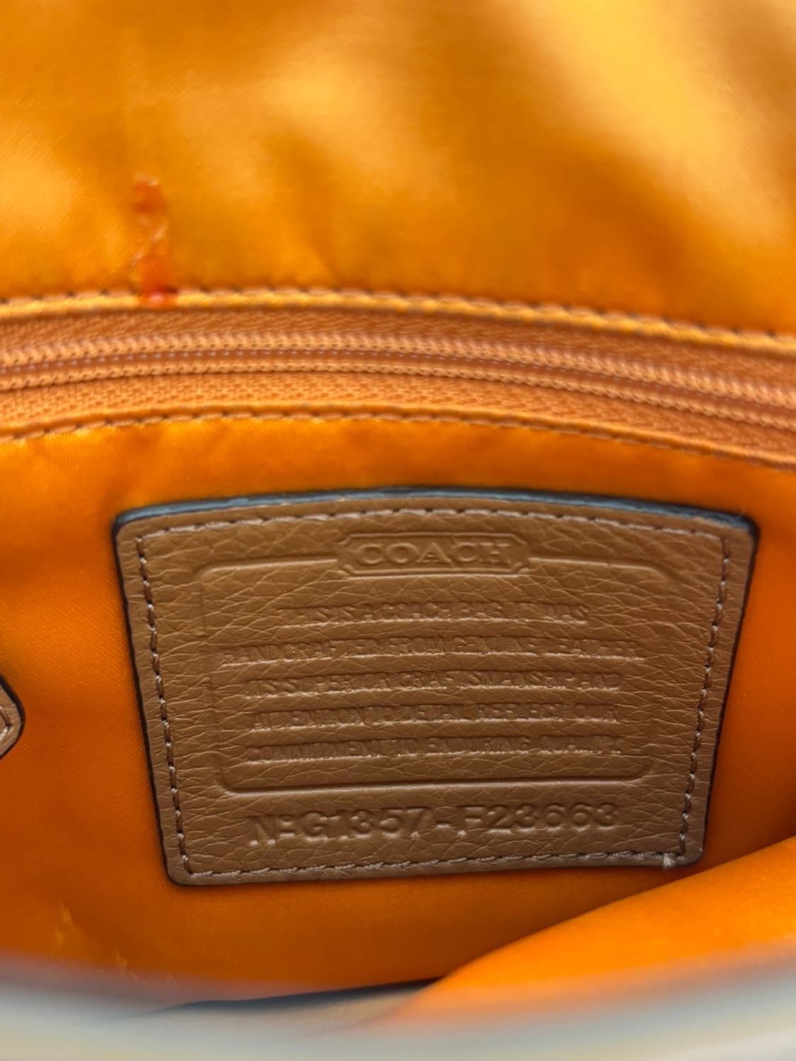Old Coach Leather Bag 상품이미지9