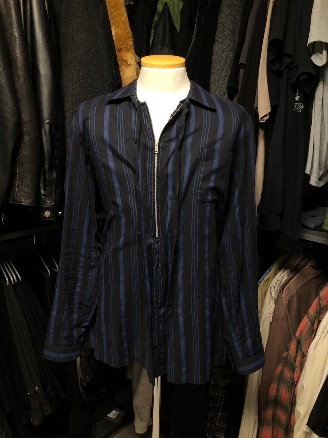 [38]마르지엘라 하프 집업 셔츠 상품이미지1