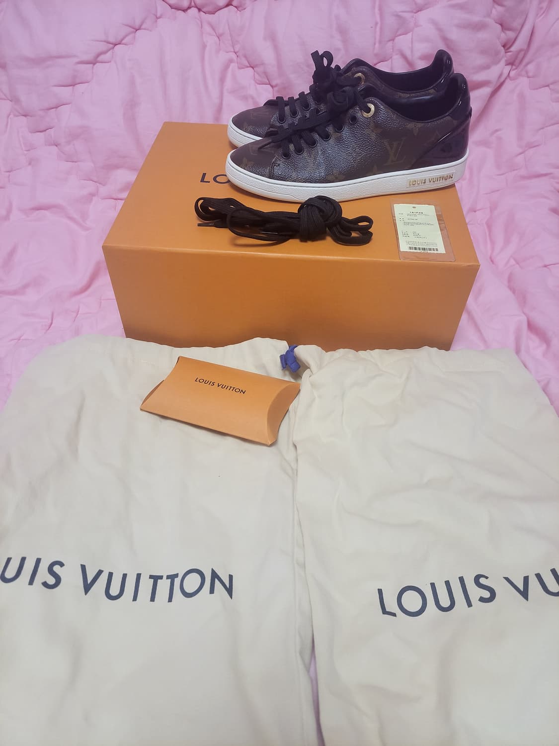 정품)급처명품세탁완료상태좋음!루이비통 프론트로우 모노그램 스니커즈 운동화 상품이미지2