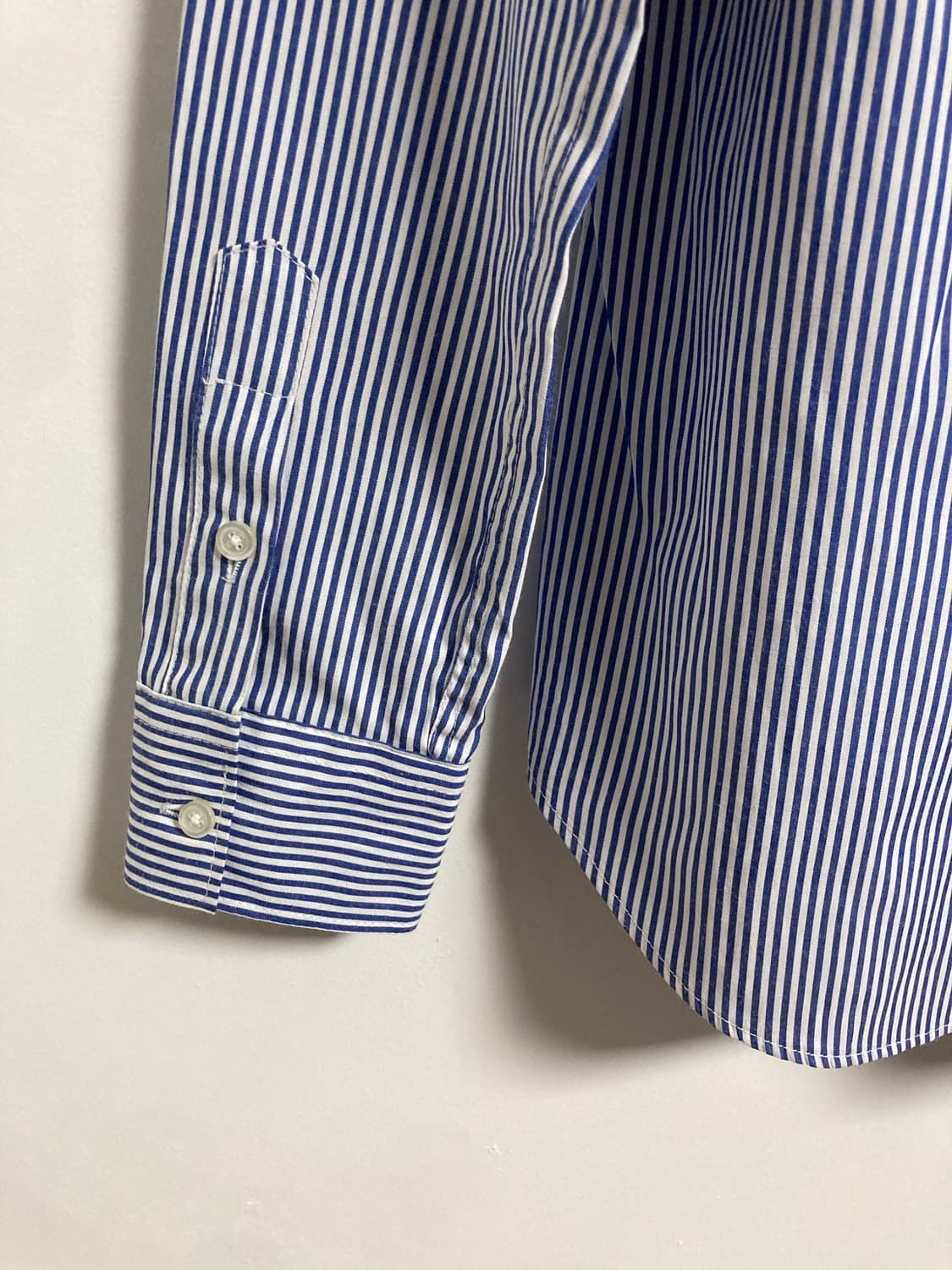 꼼데가르송 블랙와펜 스트라이프 셔츠 (Blue) 상품이미지3