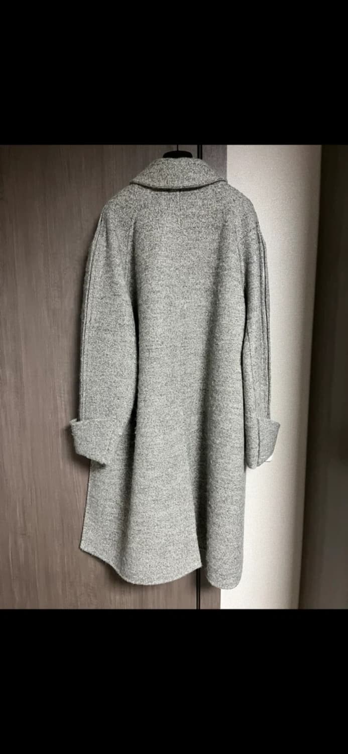 디올 남성 그레이 오버핏코트 상품이미지2