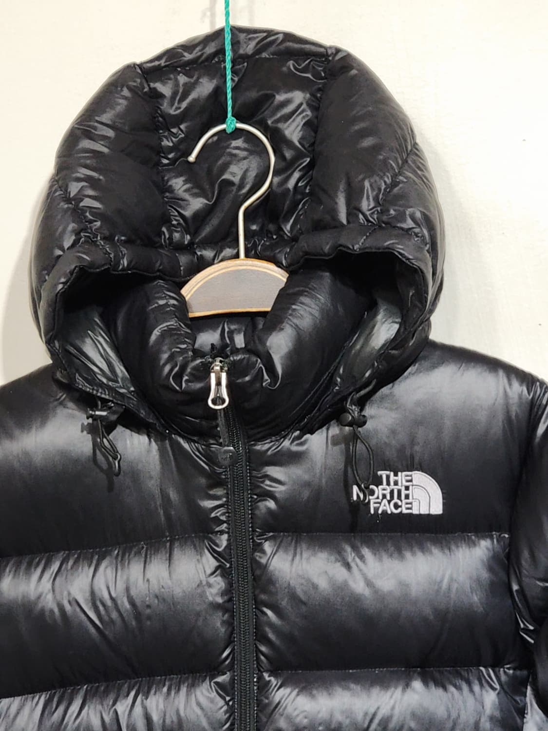 (S) 노스페이스 700 패딩점퍼 블랙 다운자켓 후드탈부착  상품이미지2