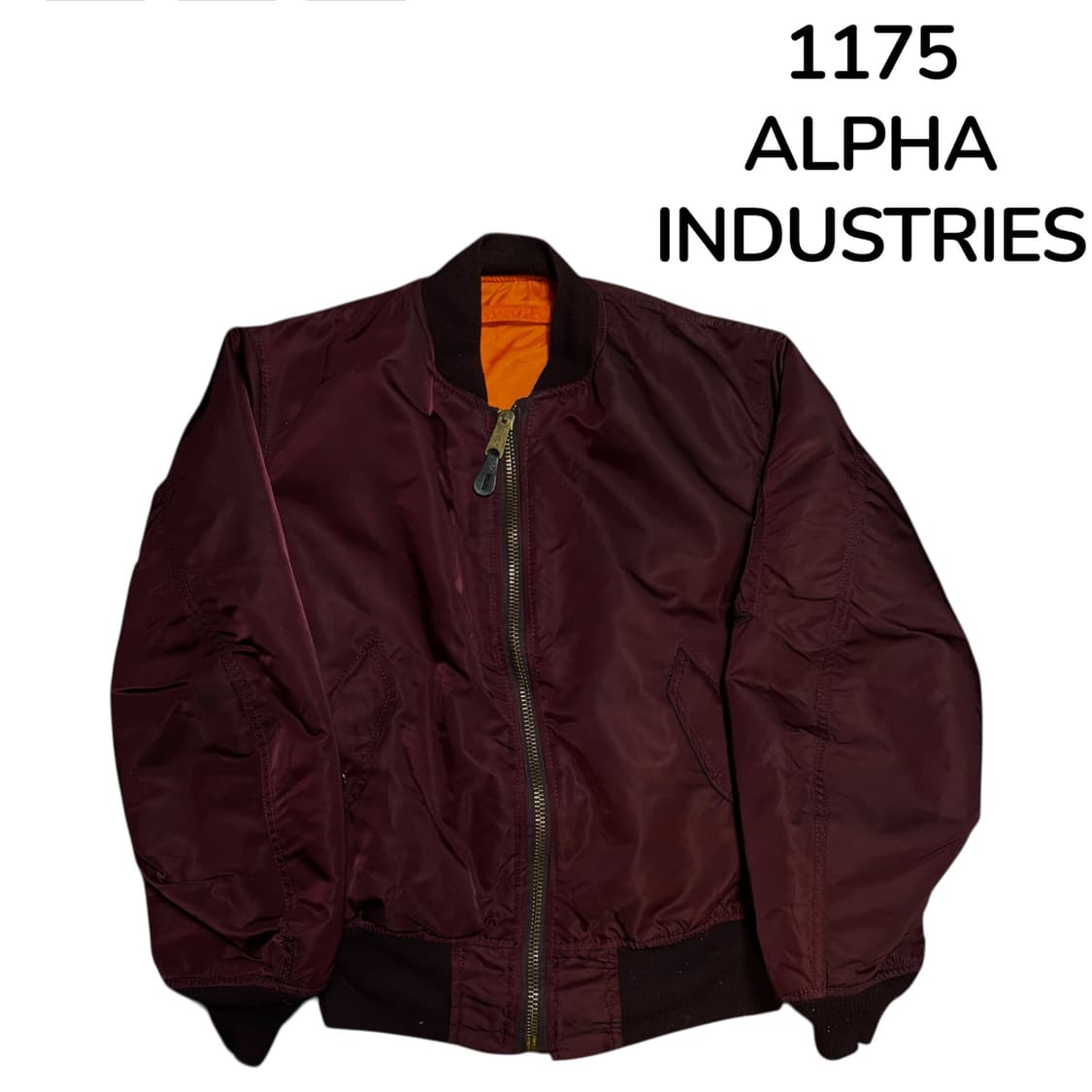 알파인더스트리 리버시블 버건디 마원 M 상품이미지3