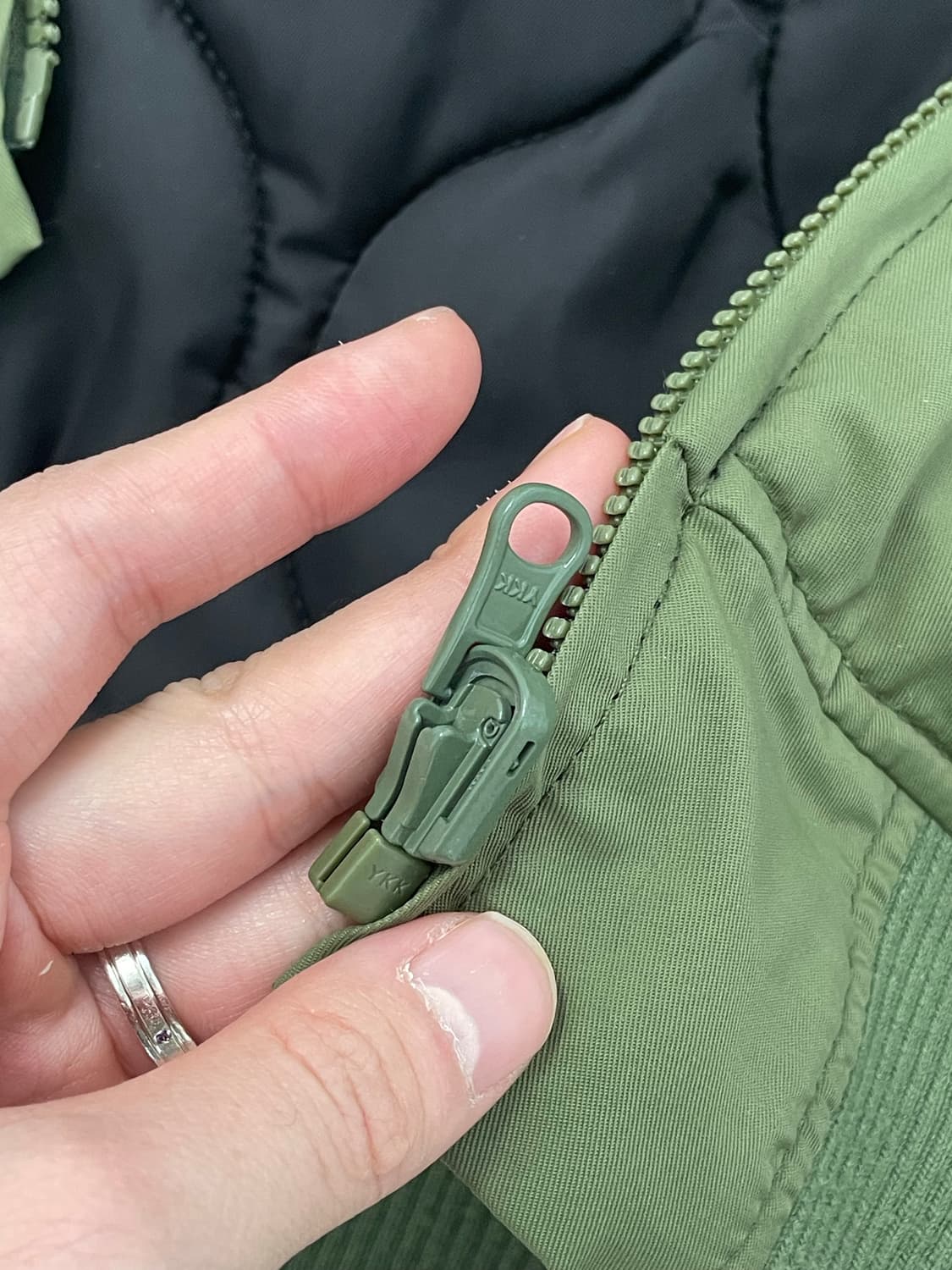 x-girl 리버시블 후드 숏패딩 상품이미지9