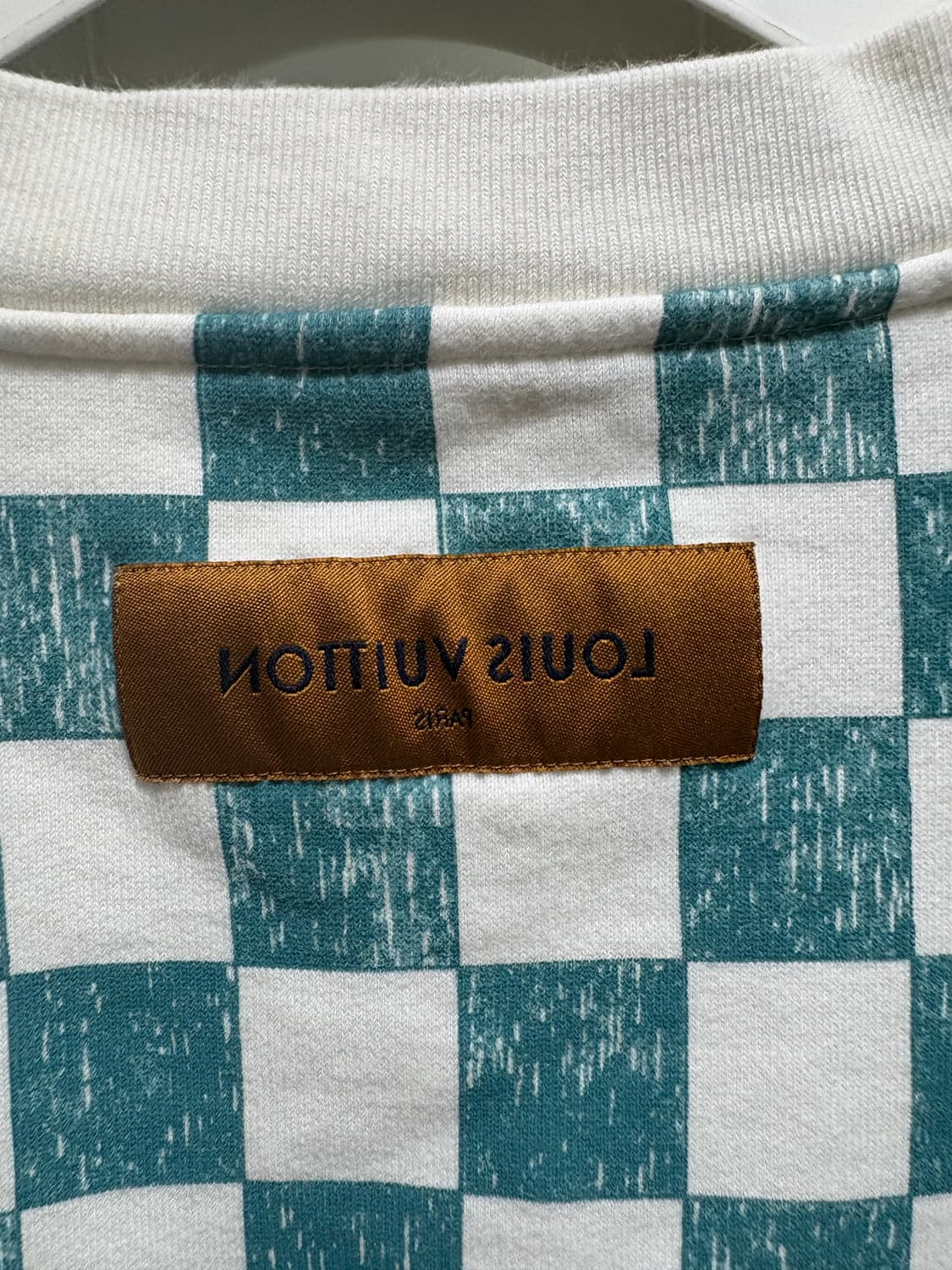 (4XL) 루이비통 체커보드 다미에 맨투맨 상품이미지3