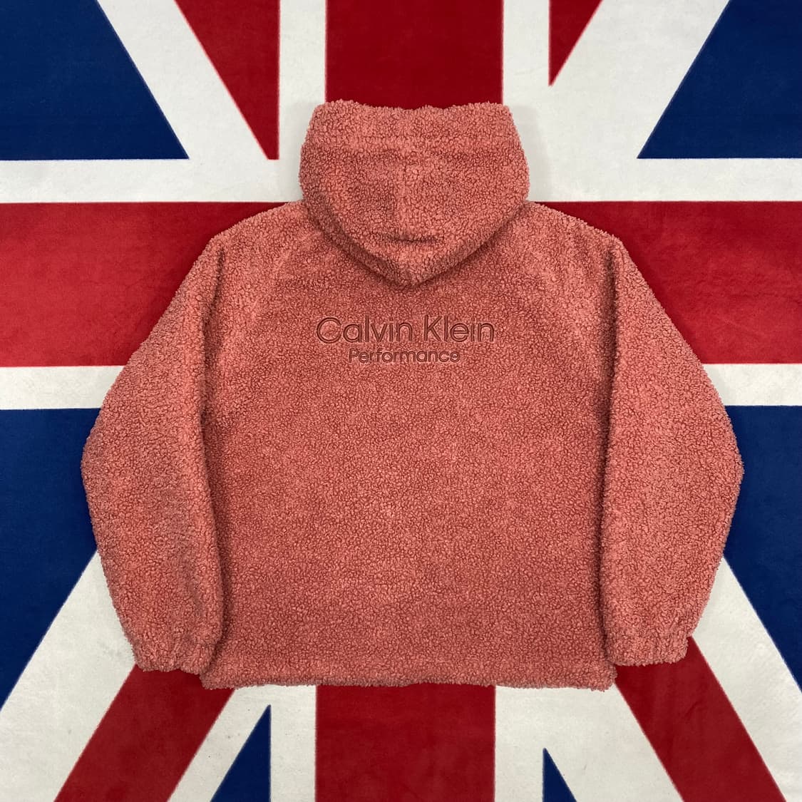 캘빈클라인 플리스 후드자켓 여성M  상품이미지3
