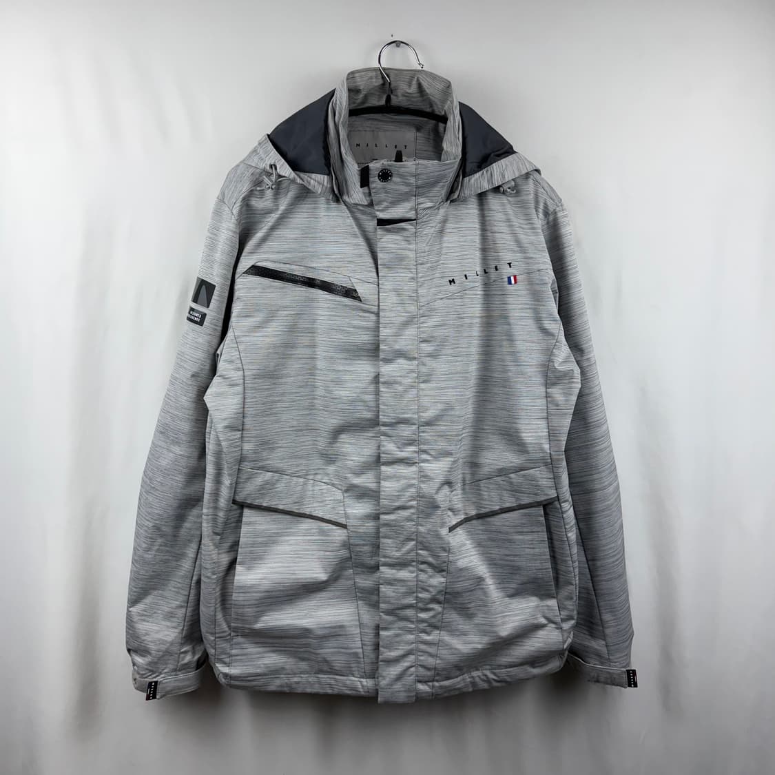 (100) 밀레 바람막이 자켓 그레이 상품이미지2