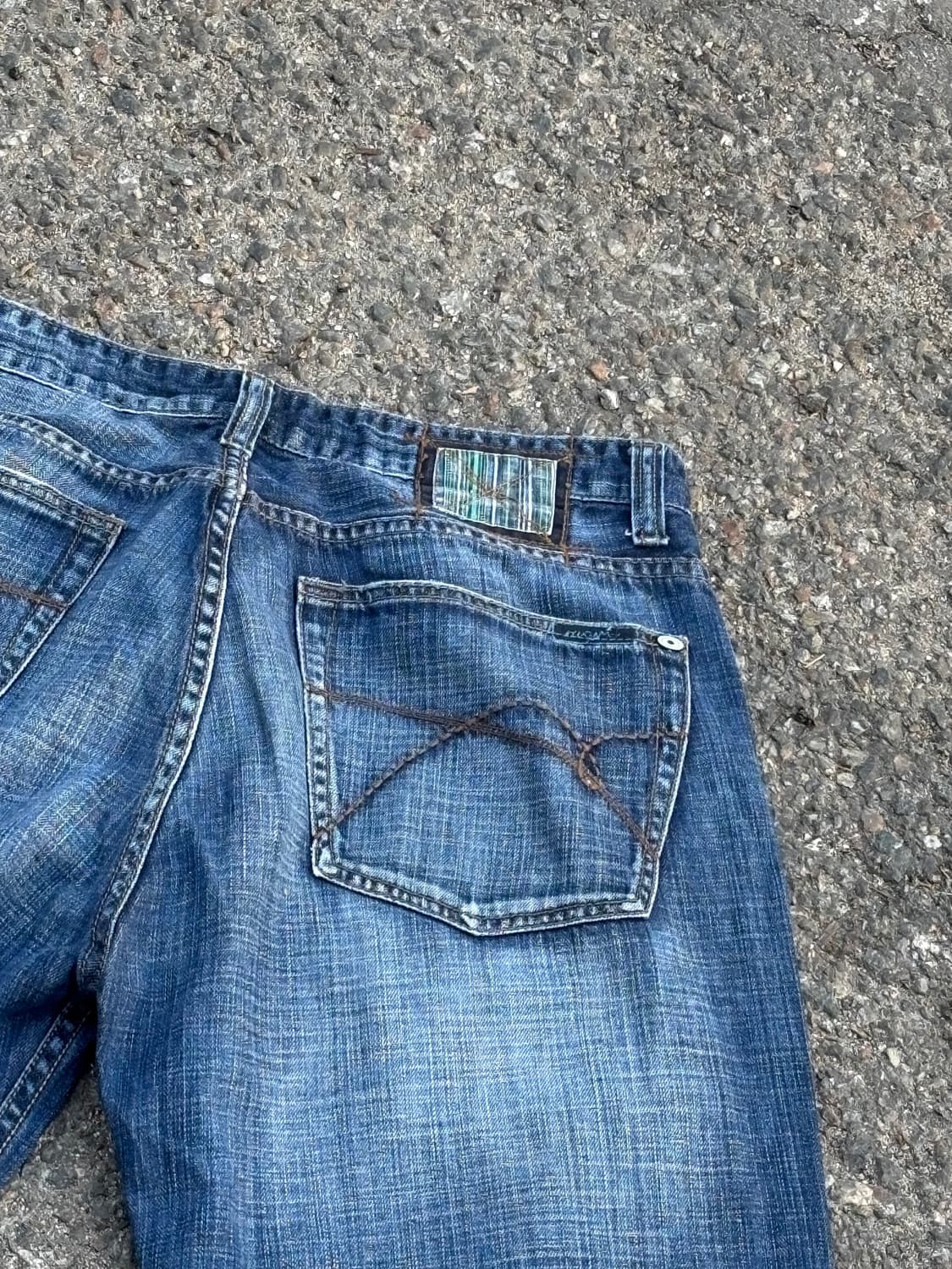 90s’빈티지 자수 힙합팬츠 상품이미지10