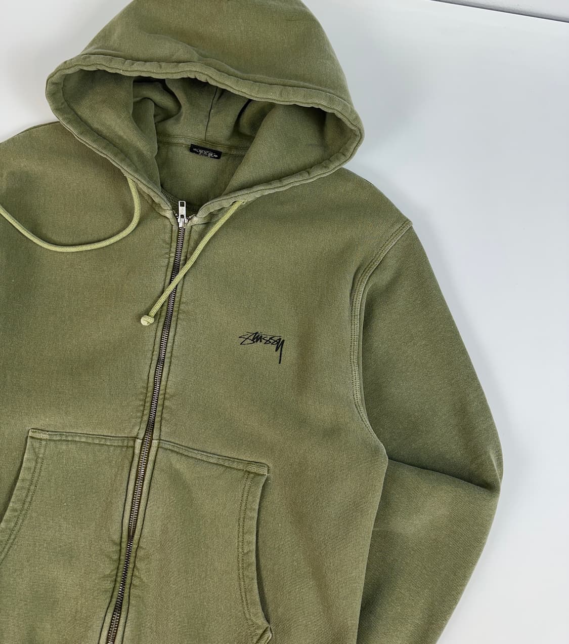 스투시 피그먼트 다이 후드집업 M 상품이미지3