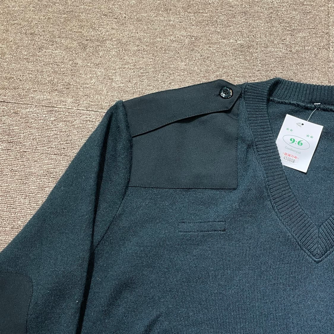 아메리칸 빈티지 엘보우 패치 니트 상품이미지4