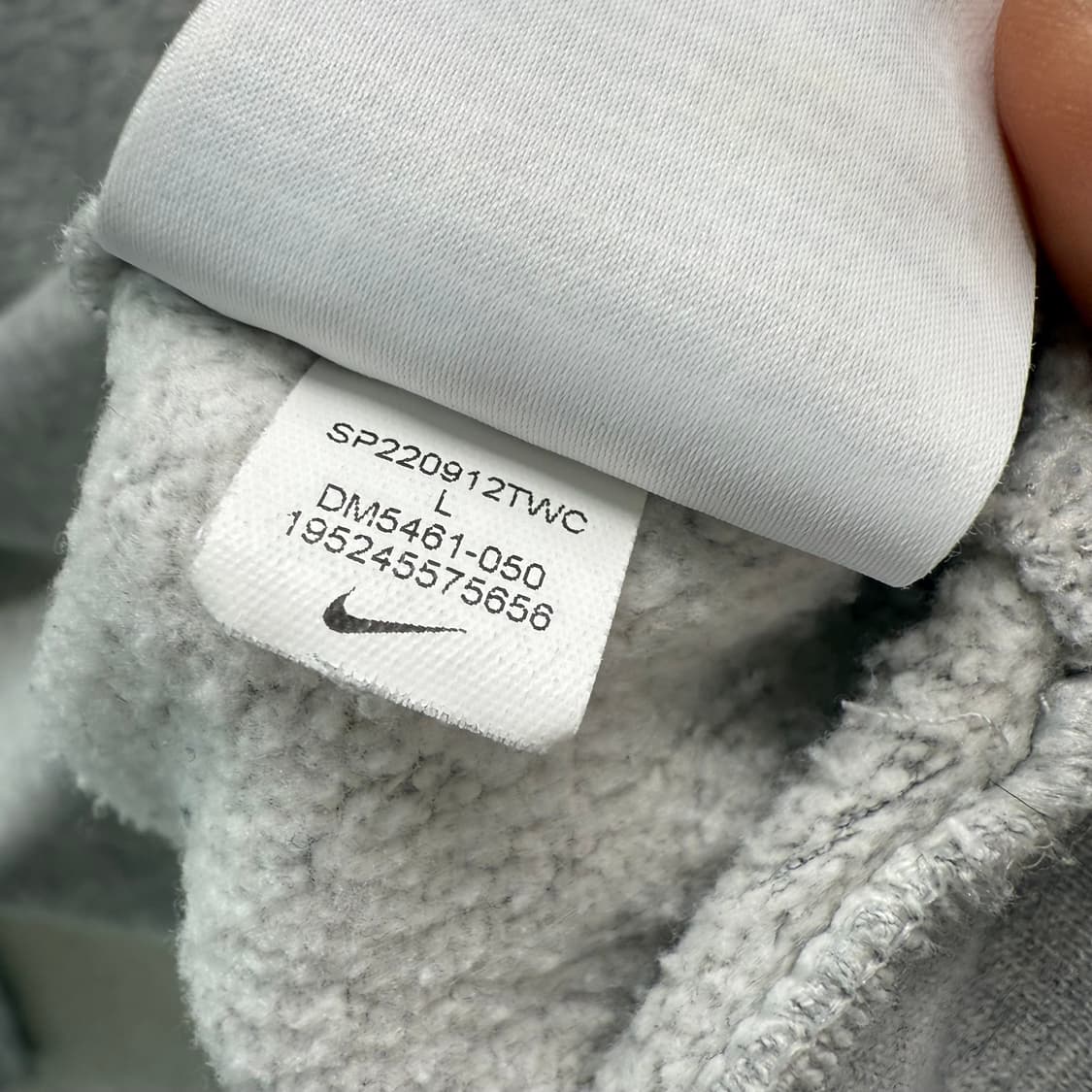 [L] 나이키 그레이 레드로고 맨투맨 상품이미지7