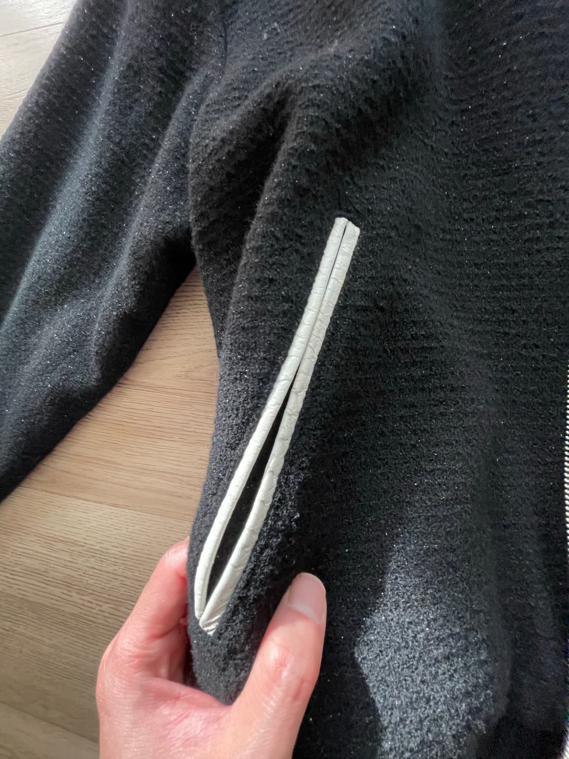 (M) 유스 22fw 트위드 트랙자켓 판매 상품이미지3