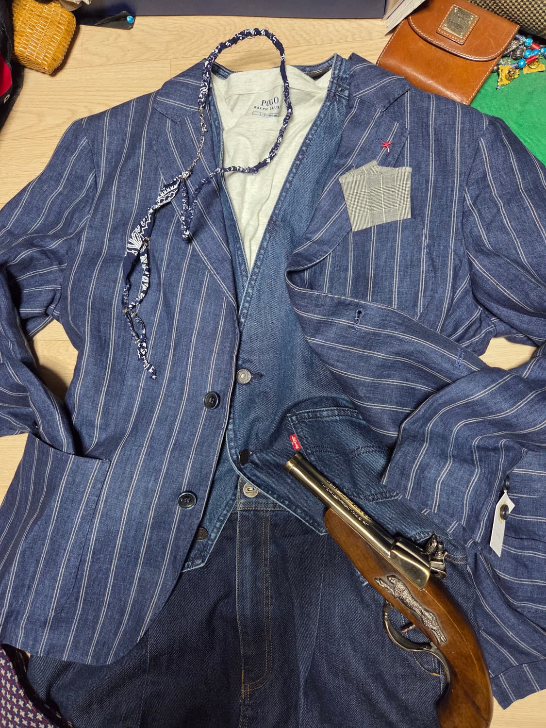 (새상품)(ITALY)Atpco 자켓 블레이저 수트 정장 상품이미지1